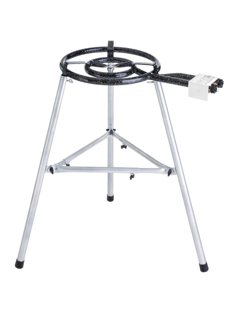 Comfortable burner base, Ø 30 to 70 cm