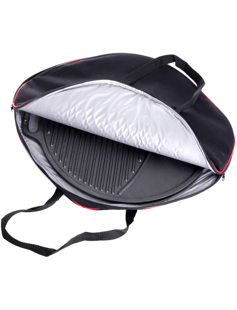Insulated bag for grill plate up to Ø 38 cm