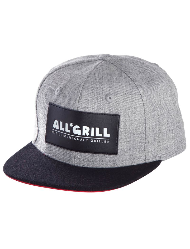 Snapback cap, gray