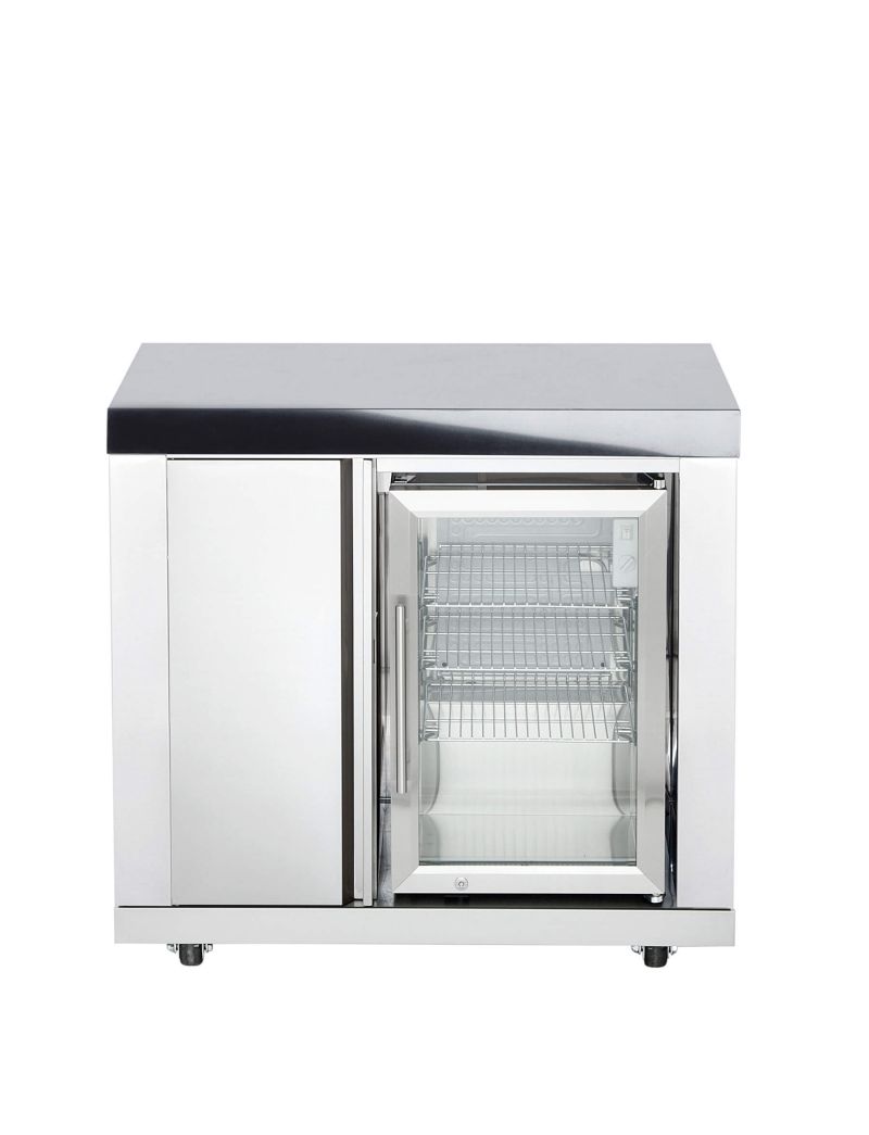 Module 6 – Cabinet (3 shelves) with single refrigerator