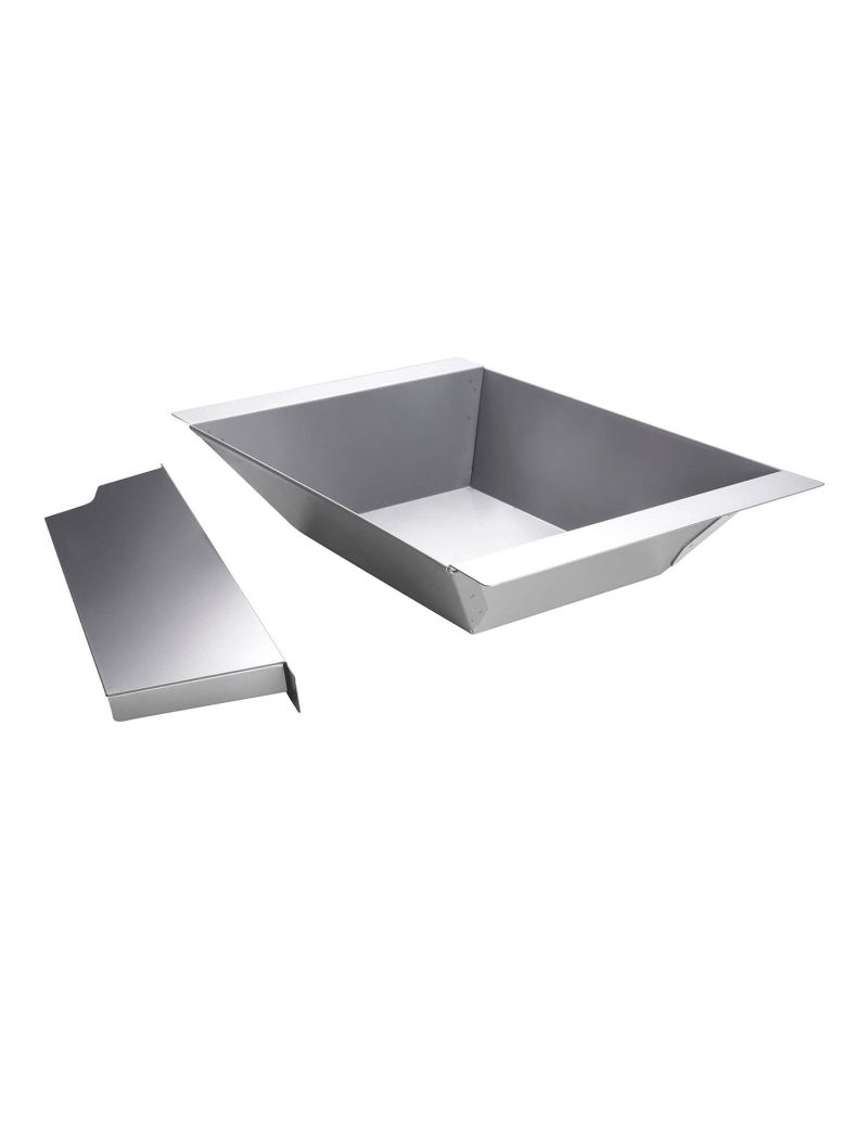 Stainless steel, charcoal insert with heat-conducting sheet metal for all Allrounder models