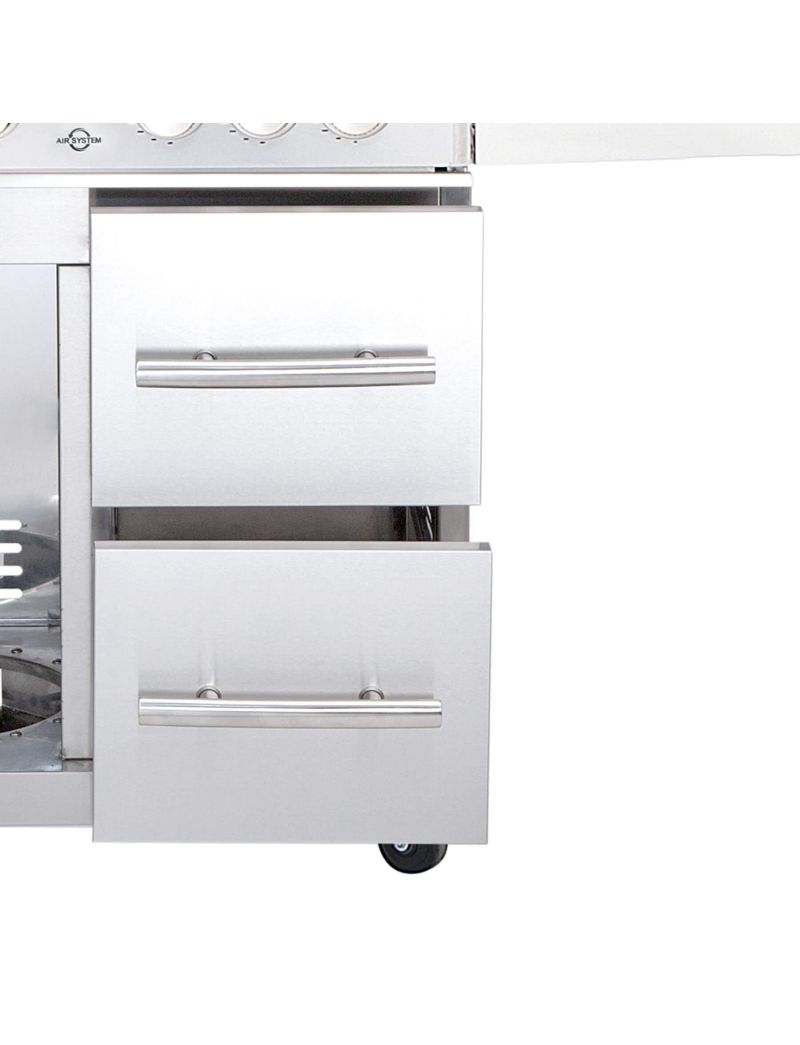 ALLGRILL drawer system, right, for Modular CHEF L - stainless steel