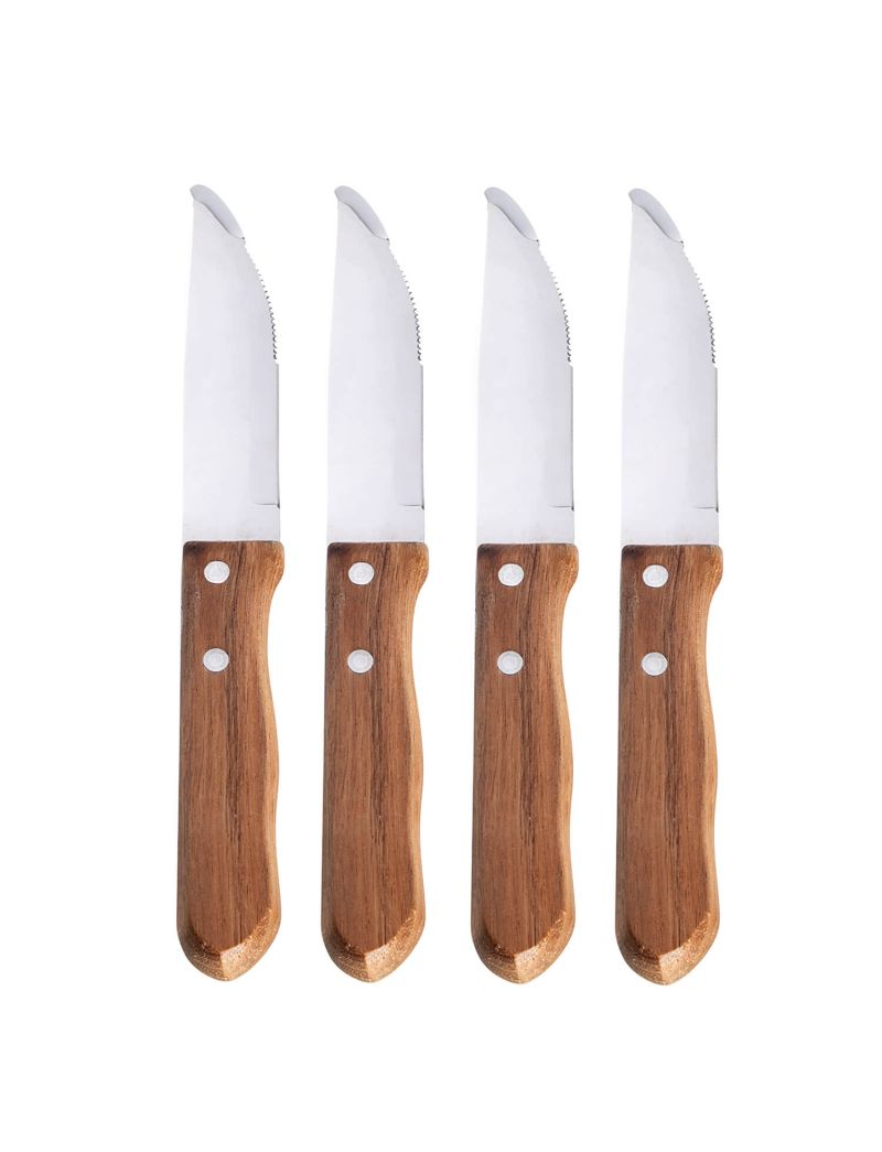 4-piece Jumbo steak knife set