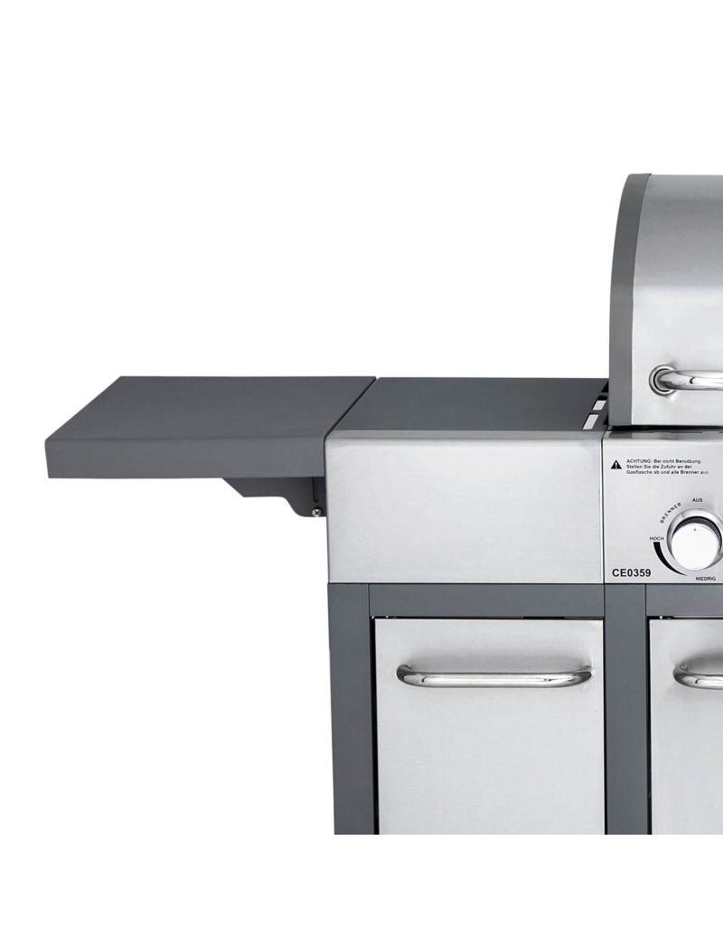 Set of side tables, gray, for ALLGRILL Major 100399