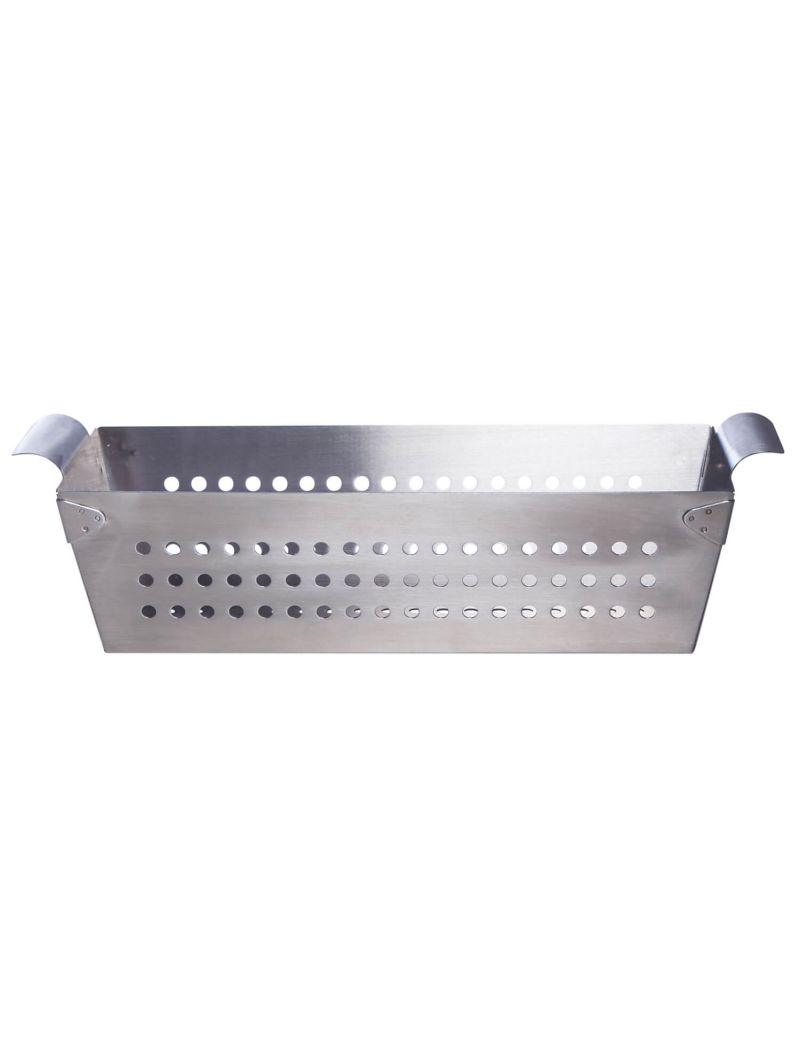 Stainless steel grill basket, 30 x 13 x 9 cm