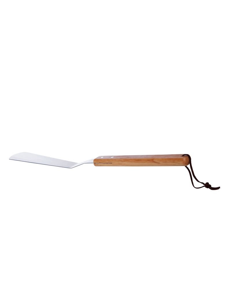 Pizza peel with wooden handle