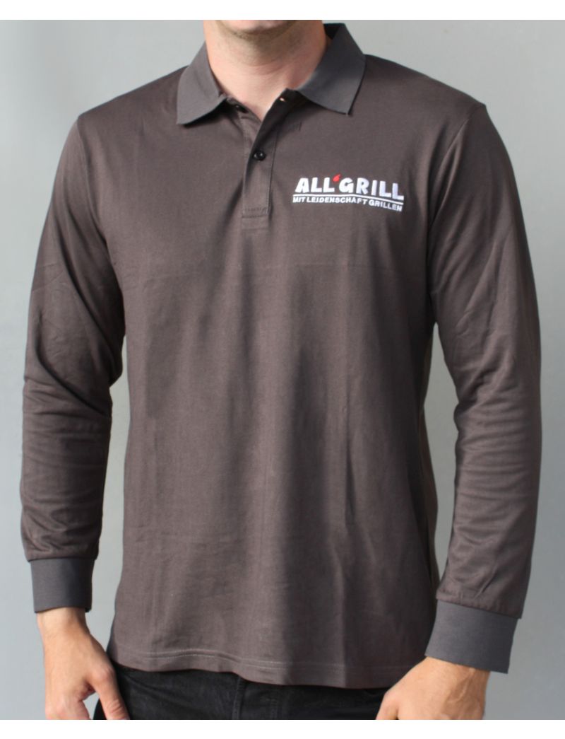 ALLGRILL long-sleeved polo shirt, size XL