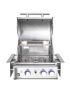 TOP-LINE - ALLGRILL CHEF S Black - BUILT-IN with air system