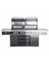 TOP-LINE - ALLGRILL EXTREM Light Steakzone® - BLACK with Air System