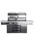 TOP-LINE - ALLGRILL EXTREM Light Steakzone® - BLACK with Air System