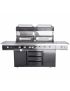 TOP-LINE - ALLGRILL EXTREM Light Steakzone® - BLACK with Air System