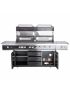 TOP-LINE - ALLGRILL EXTREM Light Steakzone® - BLACK with Air System