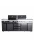 TOP-LINE - ALLGRILL EXTREM Steakzone® - BLACK with Air System