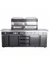 TOP-LINE - ALLGRILL EXTREM Steakzone® - BLACK with Air System
