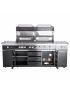 TOP-LINE - ALLGRILL EXTREM Steakzone® - BLACK with Air System