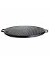 Cast iron grill plate set 2 with lighter