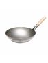Original Chinese wok pan with wooden handle, Ø 33 cm