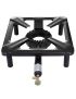 Burner for tables (small), 30 x 30 x 14 cm, without ignition guard