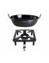 Small stove set with enamel bowl/pot Ø 30 cm - without ignition guard