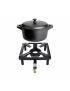 Table cooking set (large) with cast iron pot Ø 27.5 cm - 6.5 l capacity - without lighter
