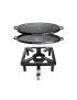Table cooking set (large) with cast iron grill Ø 55 cm - without ignition guard
