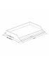 ALLGRILL Plancha - module size M