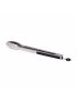 Stainless steel barbecue/grill tongs, length 31 cm