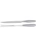 Sturdy stainless steel cutting set, 2 pieces, for grill and meat experts