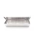 Smoking box with stainless steel wood chips