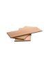 Stainless steel smoking board, foldable, including cedar wood boards