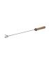 Universal stainless steel spatula, round fork model