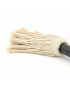 Brush for sauces and marinades with wooden handle