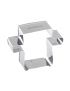 Grill-shaped cookie cutter