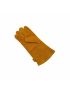 Grill gloves - set of 2, leather/orange