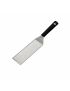 Stainless steel griddle spoon 39.5 cm with plastic handle